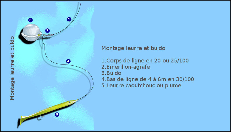 Le montage traînard bas